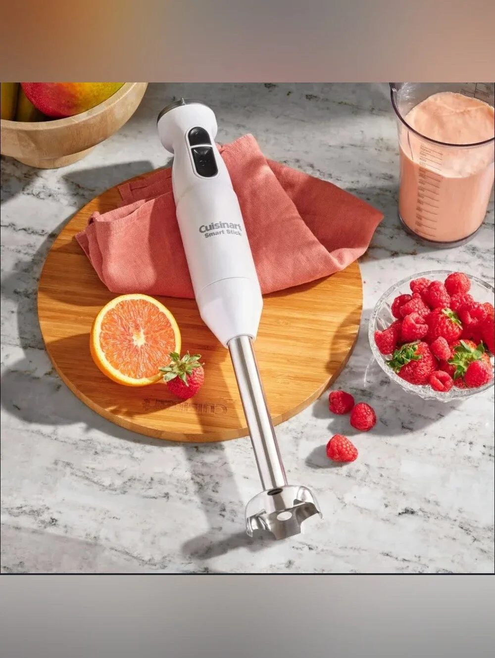 Cuisinart FIRE! NIB! Smart Stick Variable Speed Hand Blender #CSB-175P1. R2S!